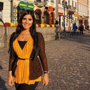 Free People Float Away Peplum Top